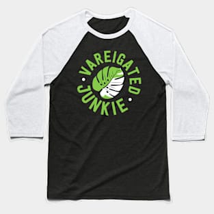 Vareigated Junkie Monstera Plant Mama er Baseball T-Shirt